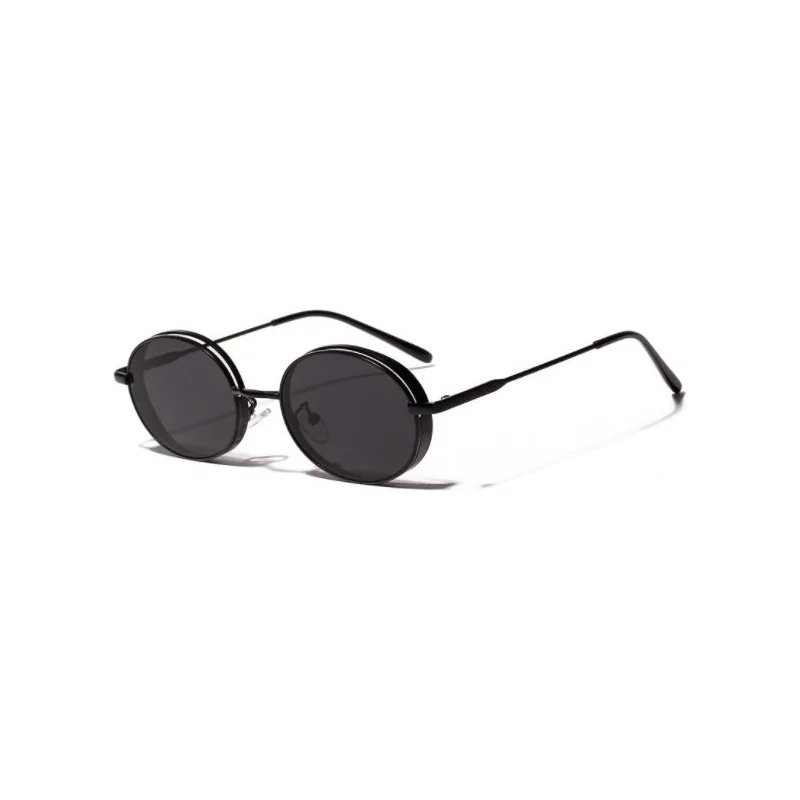 Модные круглые солнцезащитные очки для женщин и мужчин Винтажные Солнцезащитные