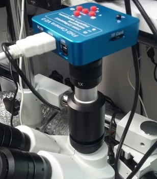 

21MP 1080P 60fps Industry HD Microscope HDMI USB Camera TF Card Video Recorder