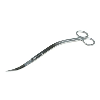 

Wave Scissor Aquarium Stainless Steel Aquatic Plants Wave Scissors for Fish Tank - Silver