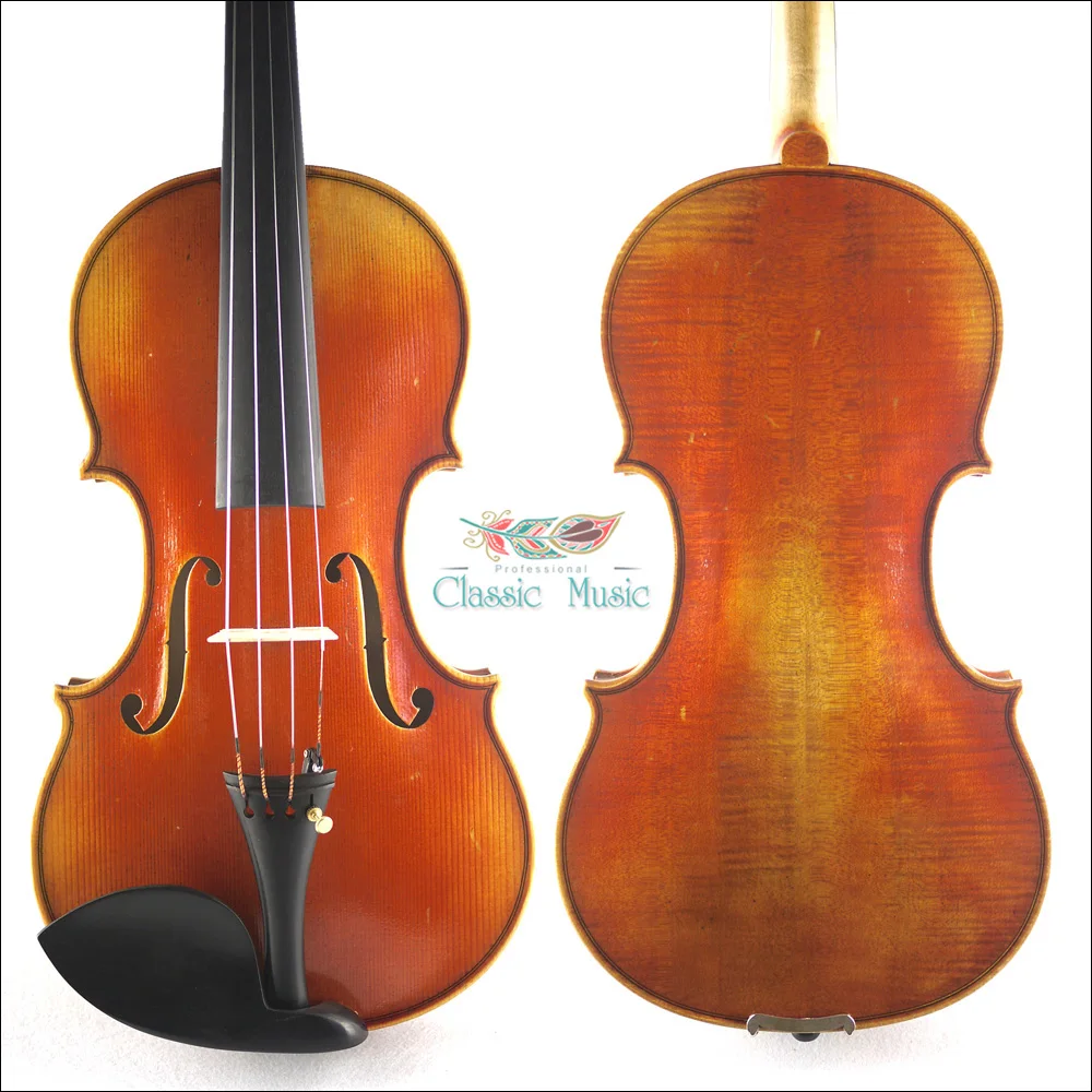 

Handmade Antique Varnish,No1455.Powerful sound,Stradivarius1715 Cremonese Copy .Master Level ,European Spruce Wood,