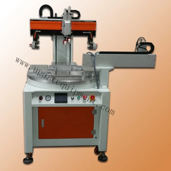 4 station conveyor screen printer