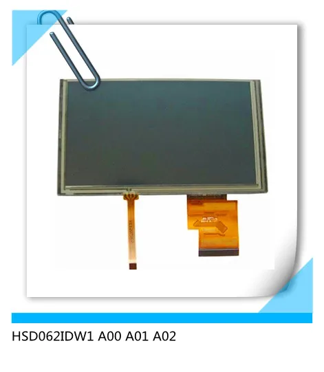 HSD062IDW1 A00 A01 A02 Новый 6 2 дюймовый ЖК-экран + сенсорный экран Бесплатная доставка |