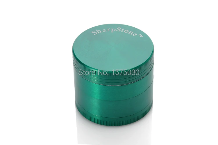 Top Brands Hot Sale 4-layer High Quality Metal Smoking Hand Crank Herb Tobacco Grinder Vibration Grinders 4 Colors Free Shipping 10