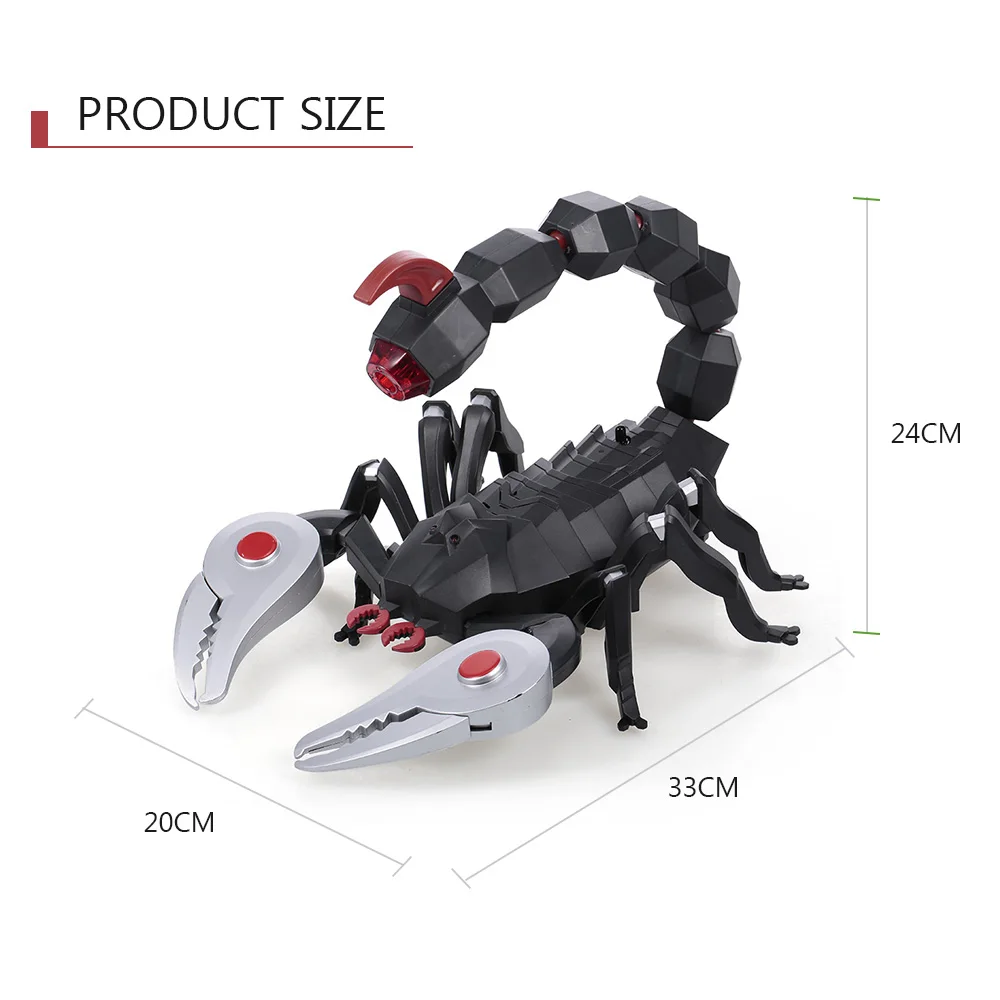 FEI LUN FK503A RC Scorpion инфракрасный пульт дистанционного управления Scorpion дымовой эффект Спрей Вода Скорпион RC игрушка для детей
