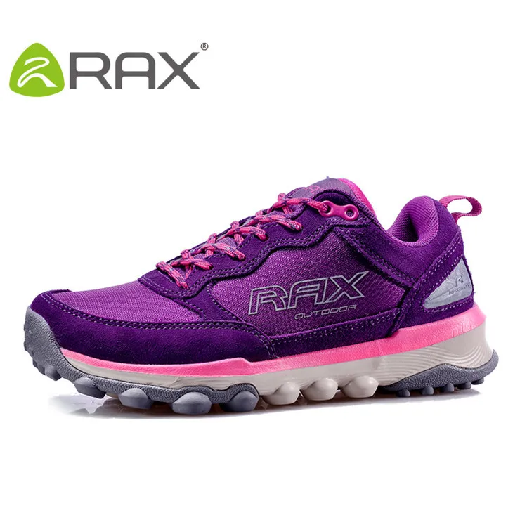 RAX/Женская походная обувь; Легкие уличные спортивные кроссовки для женщин; Треккинговая обувь; женская обувь для путешествий и туризма; дышащая обувь - Цвет: purple women