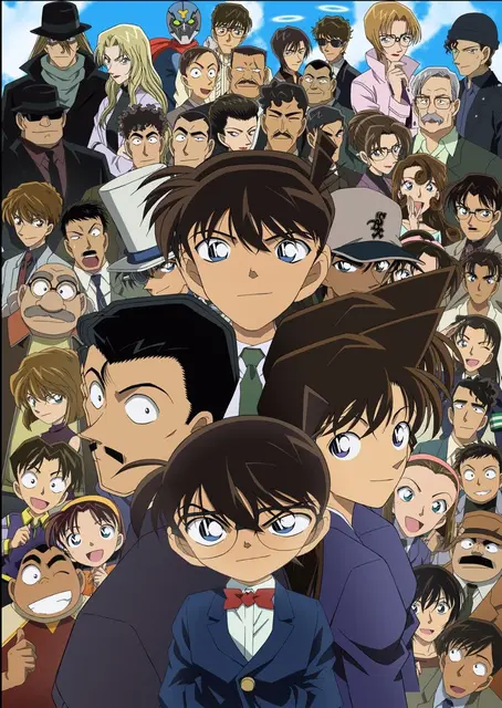 Detective-Conan-Poster-Anime-Art-Silk-Wa