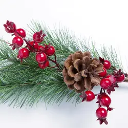 Новые Красивые Искусственные сосны моделирование ветви растений Рождественская елка для рождественской вечеринки украшения дома