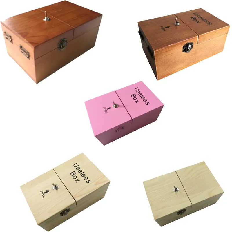 

Broad game/Tricky toys/Useless box Creative funny Present/Creative gifts/Fun party novel Wooden toys for Kids