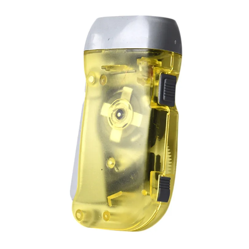 Clearance New Wind up Hand Pressing Crank Emergency Camping LED Flashlight Torch Outdoor Bicycle Light Accessories Wholesale Hot Feb 23 3