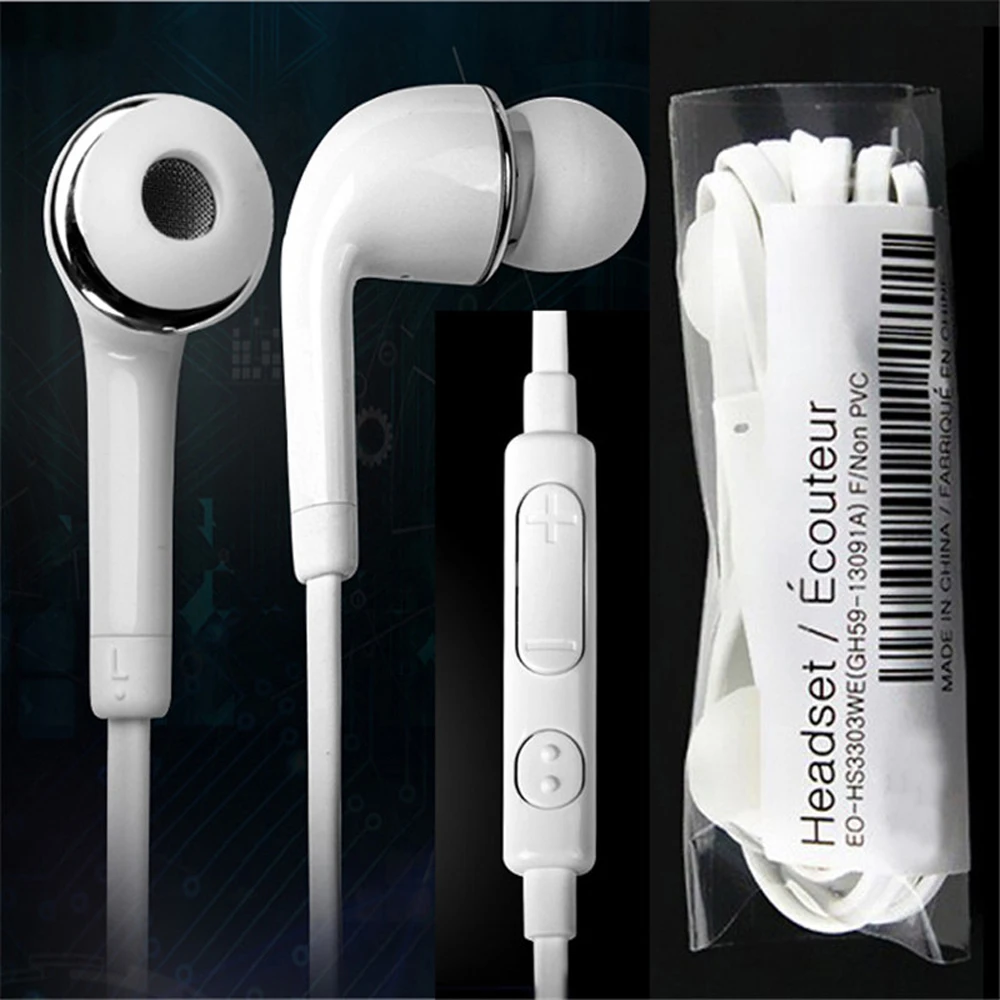 Noodle Flat cord in ear Earphone with MIC and Volume Control earbuds
