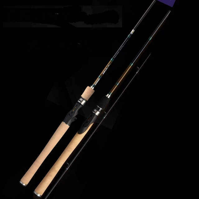 Cheap Spinning Lure Rod Carbon 2 Section Power M/MH/L 1.93/1.98/2.13m Bass Fishing Rod