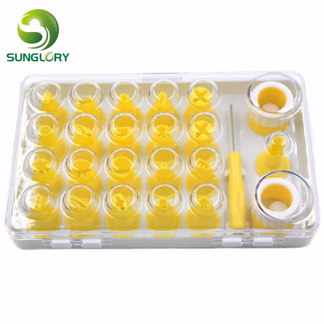 Fondant Cake Decorating Nozzles 21PCS Piping Icing Cream Tips Set Plastic Pastry Cupcake Decoration Baking Fondant Cake Decorating Nozzles 21PCS Piping Icing Cream Tips Set Plastic Pastry Cupcake Decoration Baking