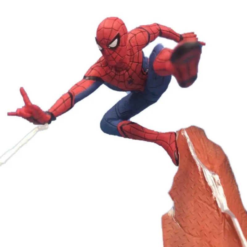 

Marvel Legends 2019 Pvc About 25cm Spider-man Avengers Model Action Figures Movie Gift Figma Collectible Doll Toys for children