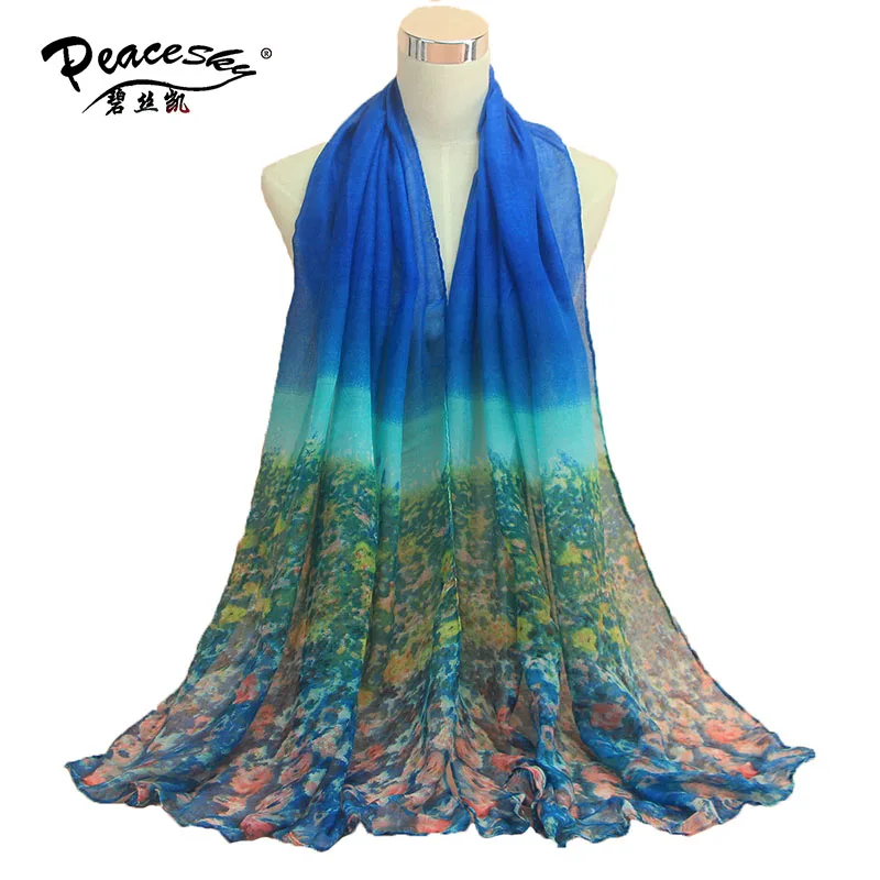 Самая низкая цена Классическая модная хиджаб Lenco Трайбл шаль пляжный саронг