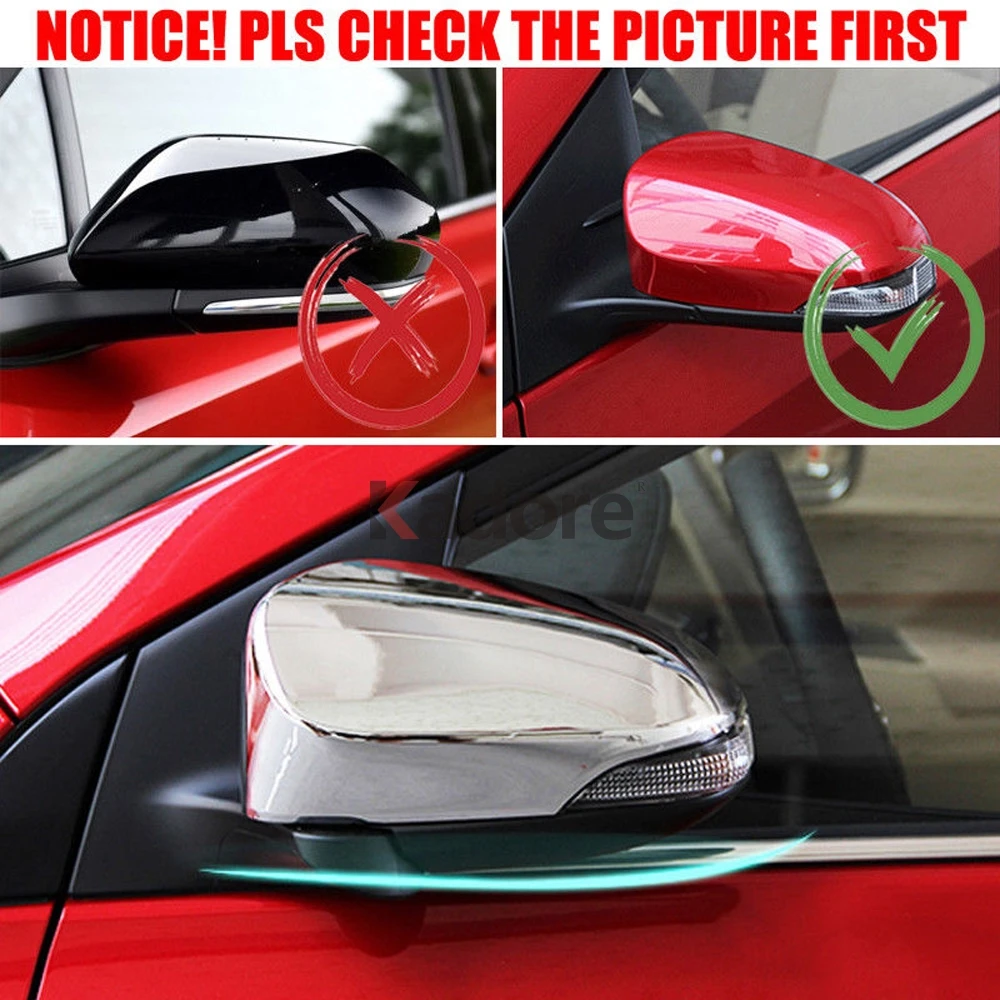 Для Toyota C-HR CHR углеродное волокно зеркало заднего вида Боковое покрытие Накладка заднего вида чехол наклейки аксессуары