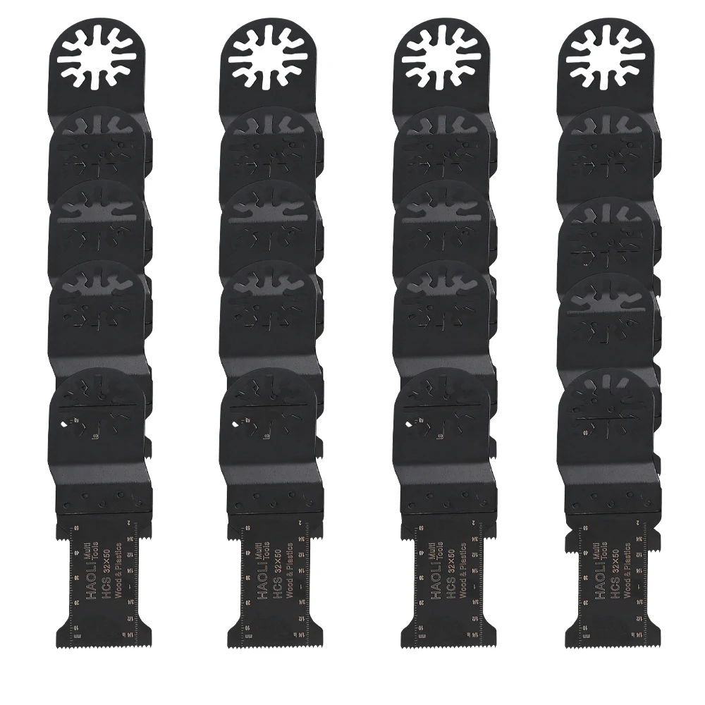 

20 pcs/set Oscillating Tools lengthen Saw Blades Compatible with Fein Multimaster Fein Dremel Makita Milwaukee and more