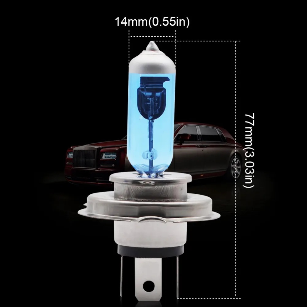 Safego 2x H7 H4 Hi/короче спереди и длиннее сзади) H11 9005/HB3 галоген ксенон светильник