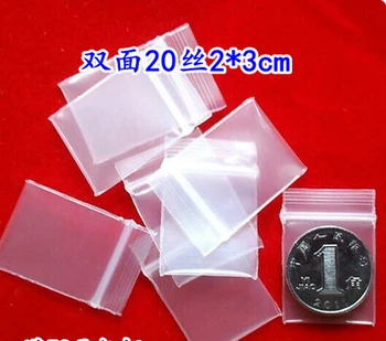 

pe thick wire 10 9 * 13CM ziplock bag film 100 sealed bags small bags transparent plastic bags