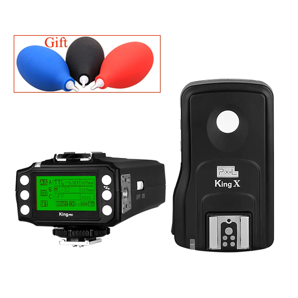 

Pixel 3rd Generation Wireless Grouping Speedlite E-TTL HSS 1/8000S Flash Trigger Shutter Release Remote Control for Canon DSLR