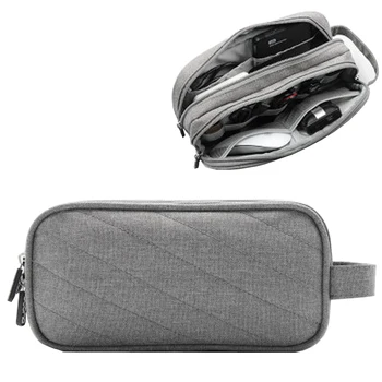 

Multi-function Storage BagTravel Package Business Travel Data Line Code Digital USB Data Cable HDD Organizer Holder Storage Bag