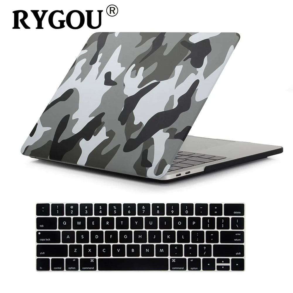 

Camouflage Decal Matte Hard Cover for Macbook Air Pro Retina 11 12 13 15 16 inch Laptop case for Mac Book Air 11.6 Pro 13.3 15.4