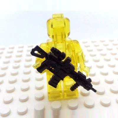 

3PCS HK416 Assault Rifle City Gun Weapons Swat Police Military Model Kits Bricks Blocks Original Mini Figures Toys