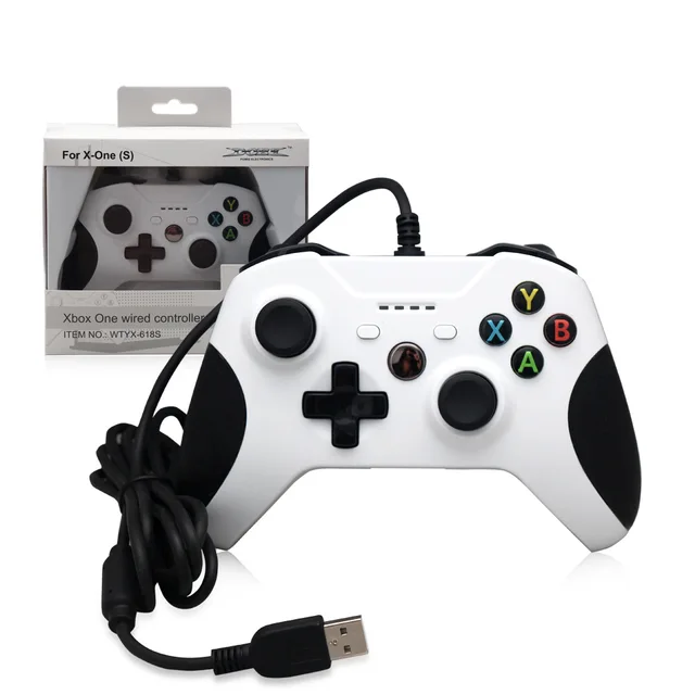 usb kablolu gamepad joystick joypad kolu microsoft xbox one windows pc xbox one slim x xbox one s 3 5mm kulaklik jaki usb gamepad wired gamepadgamepad usb aliexpress