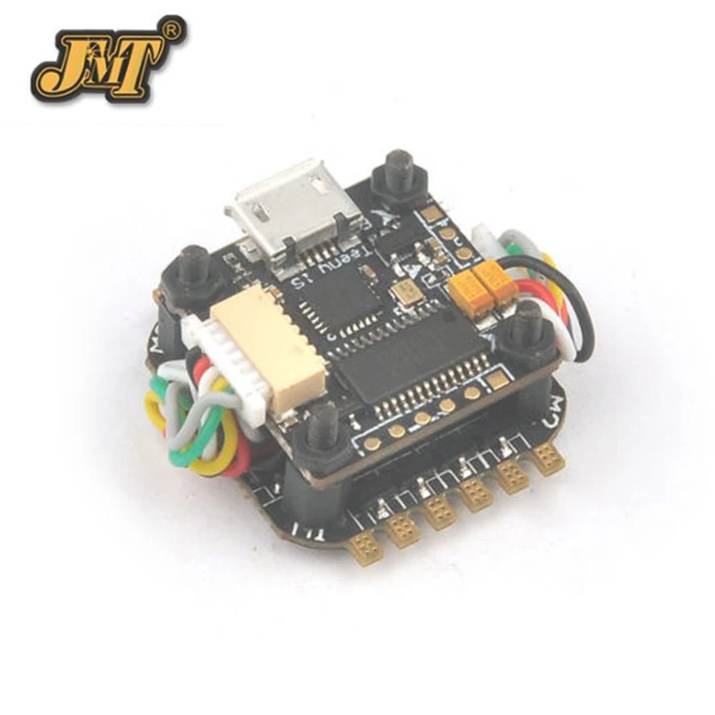JMT Teeny1S F4 Flight Controller Model OSD 1S 4 in1 BlheliS ESC for DIY Mini RC
