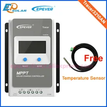 EPever MPPT 40A/30A/20A/10A Солнечный контроллер заряда черный-светильник ЖК-солнечный регулятор для 12 В 24 В свинцово-кислотных литий-ионных батарей