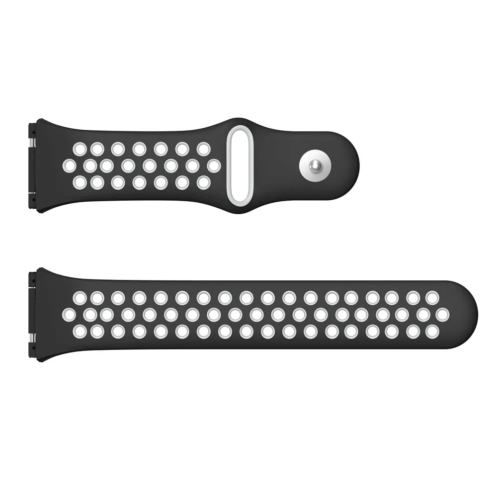 Спортивные Мягкие силиконовые часы ремешок для Fitbit ионной умные часы ремешок фитнес замена Браслет дышащий браслет красочные