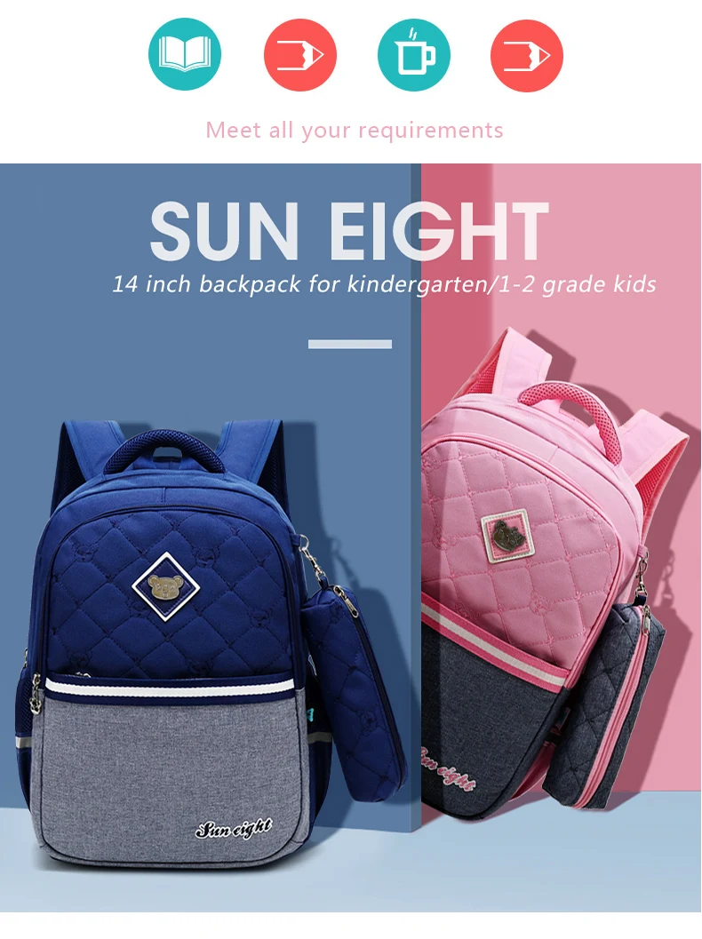Водонепроницаемые сумки для мальчиков, детский школьный рюкзак, школьные ранцы для мальчиков, рюкзак для детей, школьная сумка, солнечная восьмерка для детей 1-2 класса