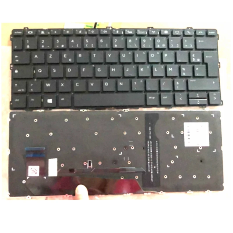Original New French Azerty Backlit Keyboard for HP EliteBook x360 1030