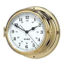 Морской Латунь чехол навигации иллюминатор из нержавеющей стали настенных часов парусный спорт деталей