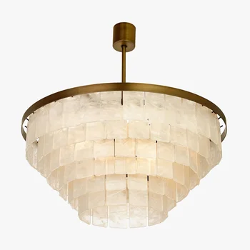 

Modern chandelier Nordic American metal glass model room living room dining room bedroom lamps