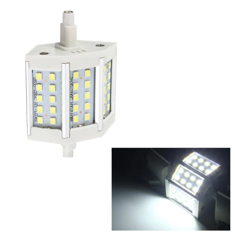 R7S 15 Вт 30 SMD 78 мм 2835 Светодиодная лампа с регулируемой яркостью или без