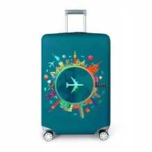 TRIPNUO Elastic Thickest Luggage Cover, Suitable18-32 Inch , Trolley Case Suitcase Dust Cover Travel Accessories rerekaxi travel elastic luggage cover suitcase protective shell trolley case dust cover 22 28 inch travel accessories