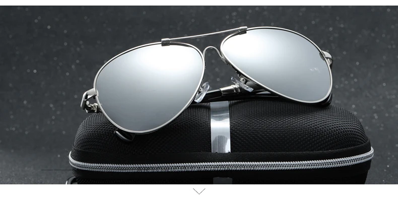 aviator sunglasses men quality brand designer mirro glasses male (6)