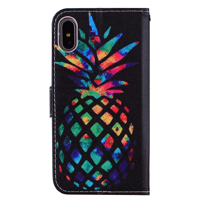 Для iphone 7 8 6 Plus X XR XS Max чехол кожаный бумажник флип-чехол для Coque iphone 7 5S SE 6S чехол для телефона Магнитный