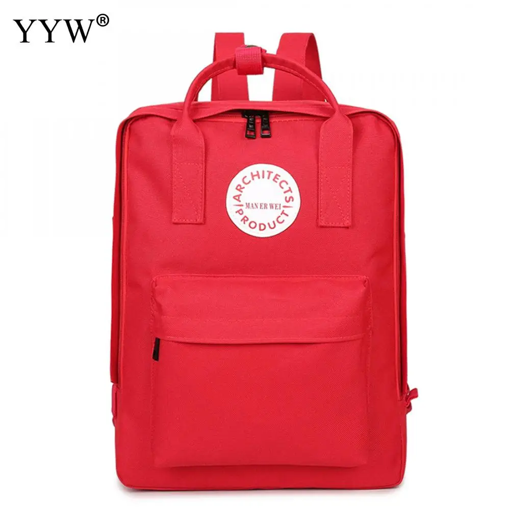 

Fashion Red Oxford Backpack Mochilas Mujer 2018 Casual Small School Waterproof Back Packs Mochila Feminina Computer Backpacks