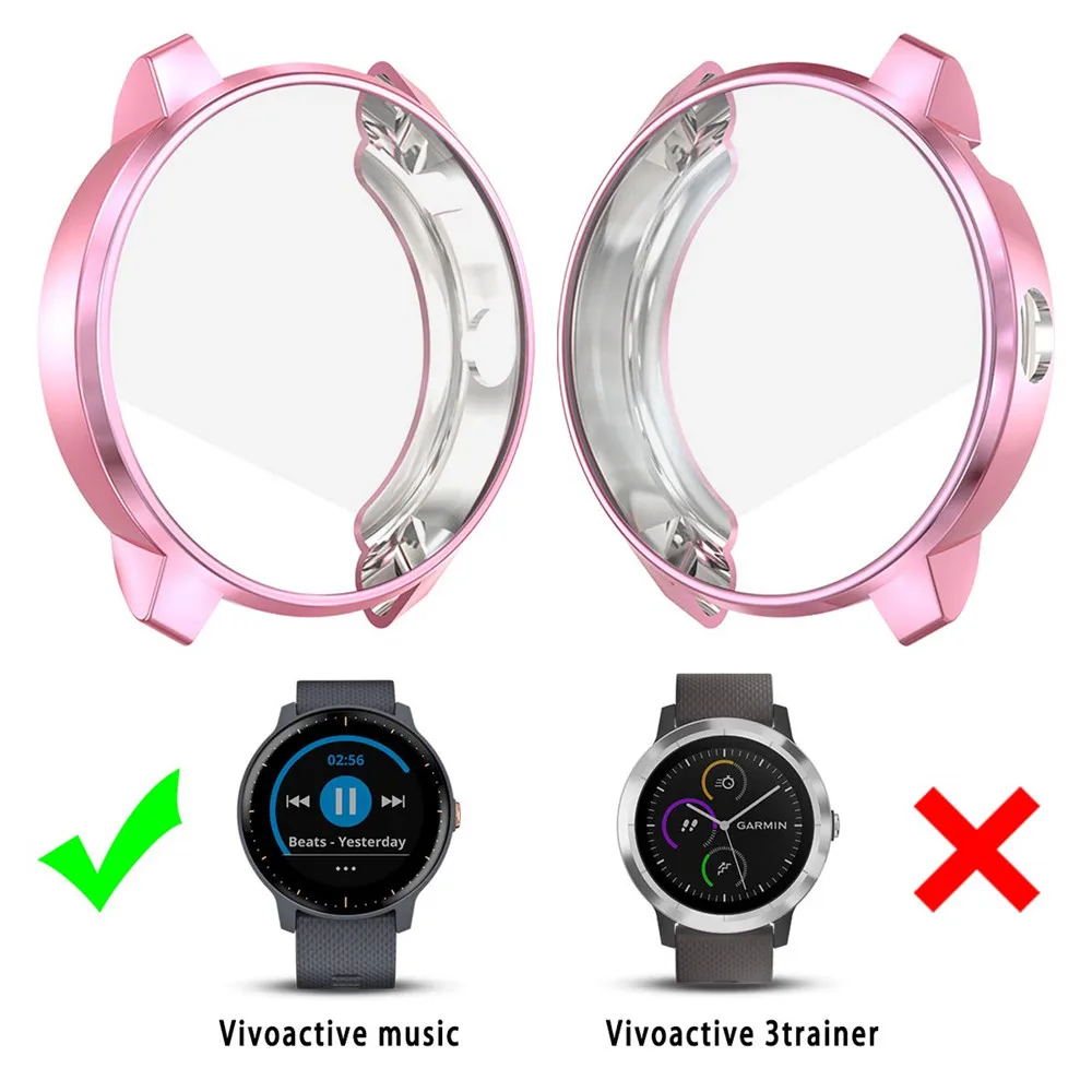 Чехол для часов для Garmin Vivoactive3 Защитная пленка для музыкального экрана чехол для смарт часов