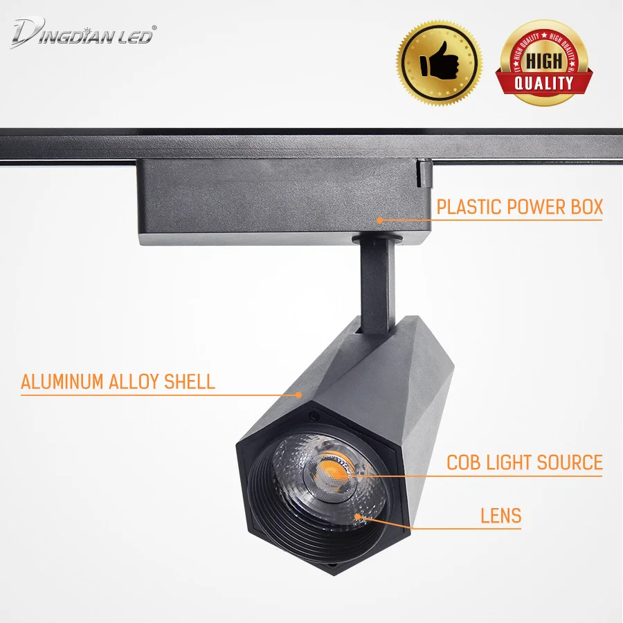 Led Remote Control Track Spotlight 24w Dimming Ceiling Lamp Guide Spotlight 24w Dimming Ceiling Lamp