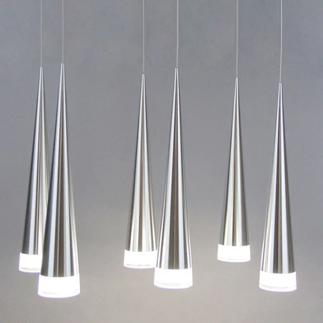 Alloy Minimalist LED Pendant Light Variations