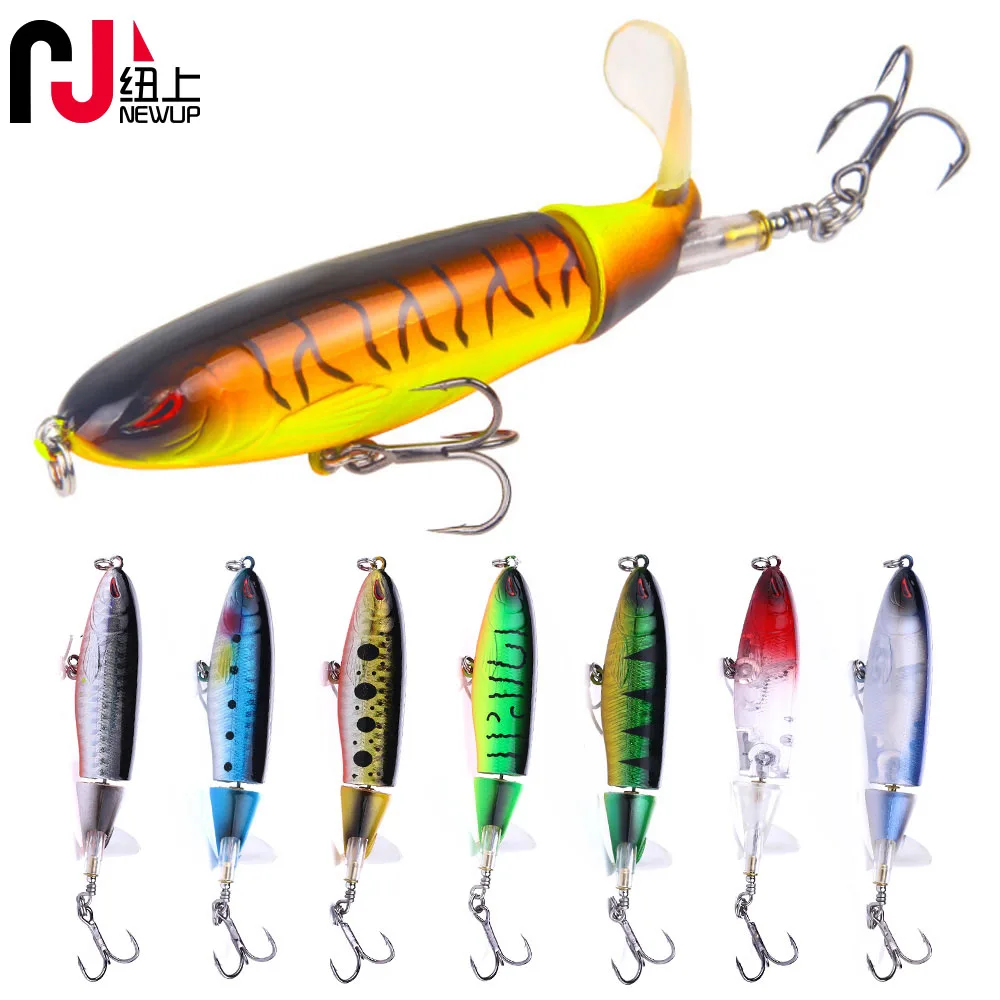 

NEWUP 1Pcs Topwater Floating Pencil Fishing Lure 10Cm 13.5g Surface Fish Lures Artificial Hard Bait Pesca for Fishing tackle