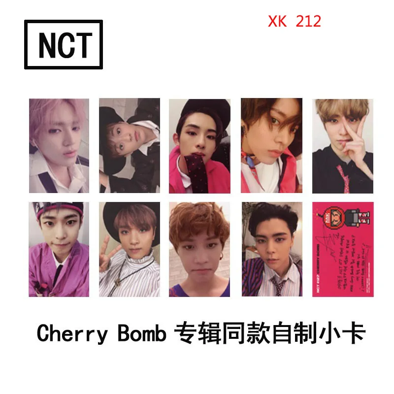 

NCT NCT127 MINI3 Album Homemade Signature Card MINI-Card