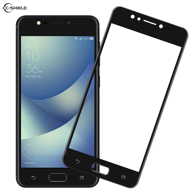 Полное покрытие стекло для ASUS Zenfone4 Max ZC520KL X00HD ZC 520KL ZC520 KL Защитная пленка экрана