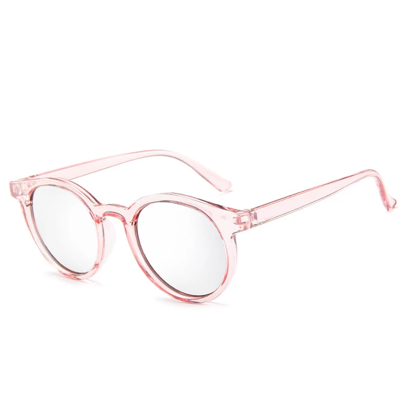 Фирменный дизайн Mocha кремовый коричневый круглые женские солнцезащитные очки оправа солнцезащитные очки женские очки с прозрачными линзами UV400 - Цвет линз: 10