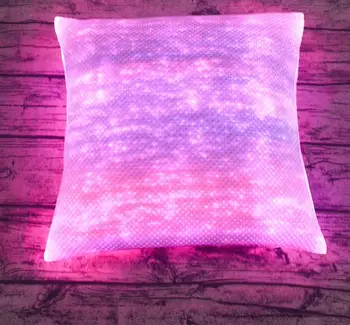 

fiber optic glowing pillow case luminous pillowslip