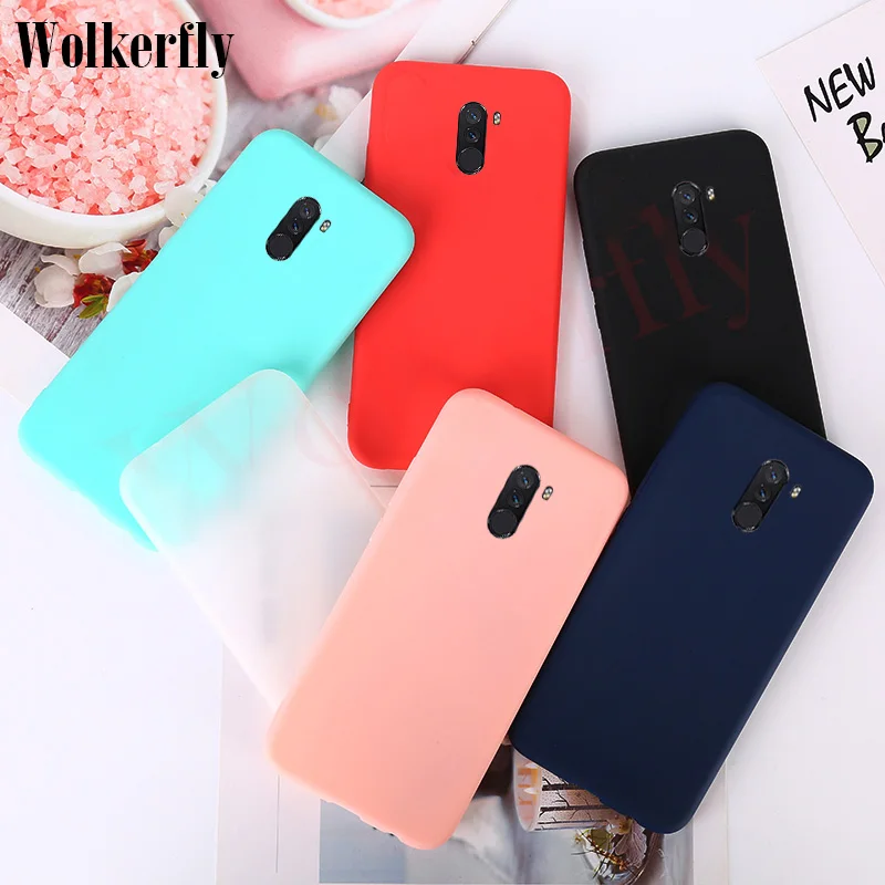 

Candy Case For Xiaomi Redmi Note 5 5A 4X 4 6 Pro 6A Mi A2 Lite A1 6X 6 8 SE Mix 2s Case On For Xiaomi pocophone f1 Soft Cover