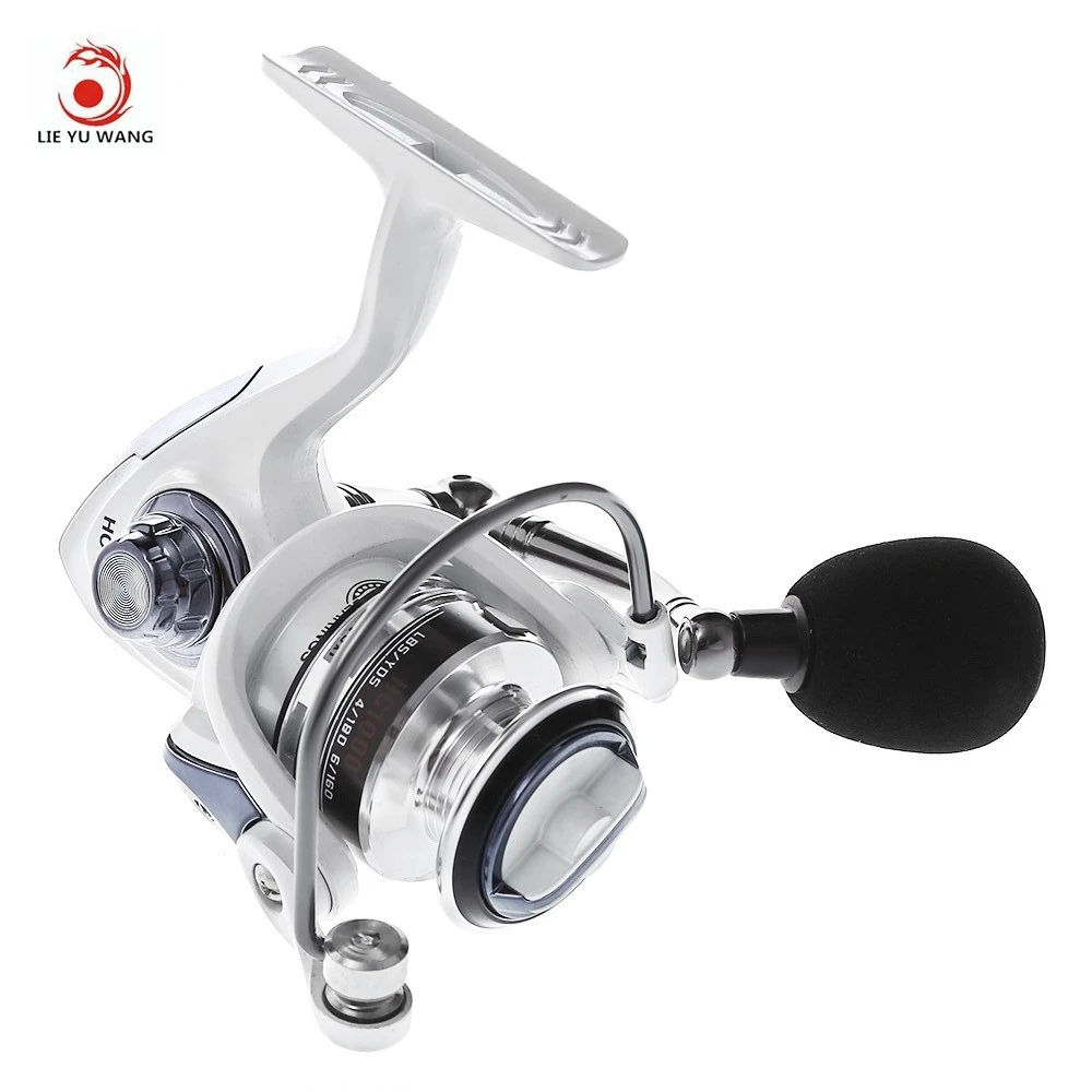 

LIEYUWANG 1000-7000 Series 13+1BB 5.1:1 Spinning Fishing Reel with Aluminum Spool Automatic Folding for Sea Fishing Saltwater