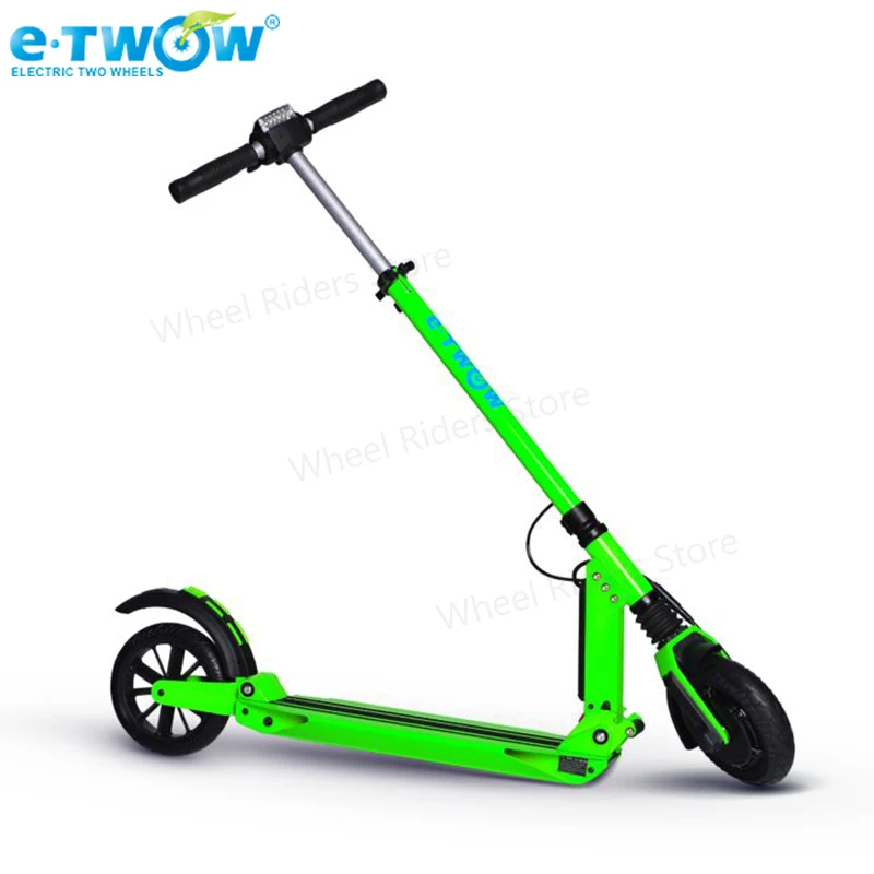 Новинка! электрический скутер 500 Вт etwow trottinette e twow s2 booster S2 с цветным дисплеем, складной мини Смарт для взрослых - Цвет: Green